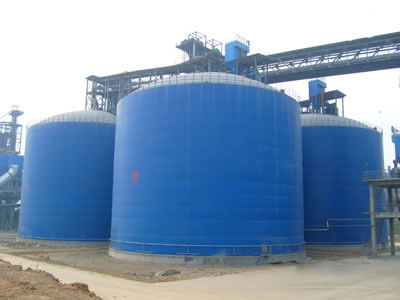 科尔沁左翼中水泥钢板库改造