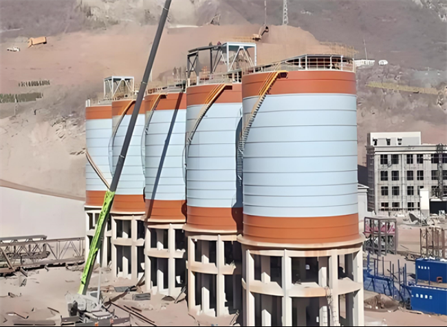 科尔沁左翼中高架钢板仓